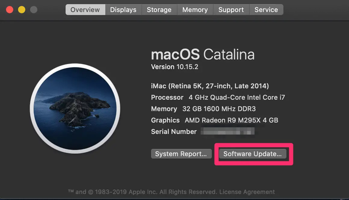 Software Update Mac